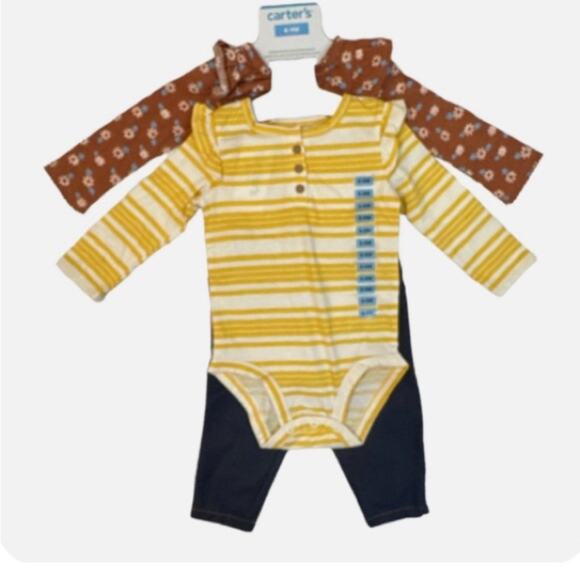 NWT Carters 4 Piece Set Size 9-12 Months - Picture 1 of 7